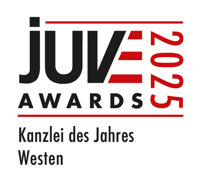 JUVE Awards 2025 Kanzlei des Jahres Westen